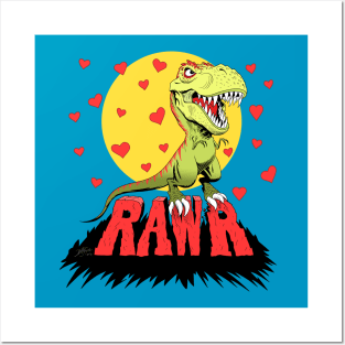 Rawr T-Rex Posters and Art